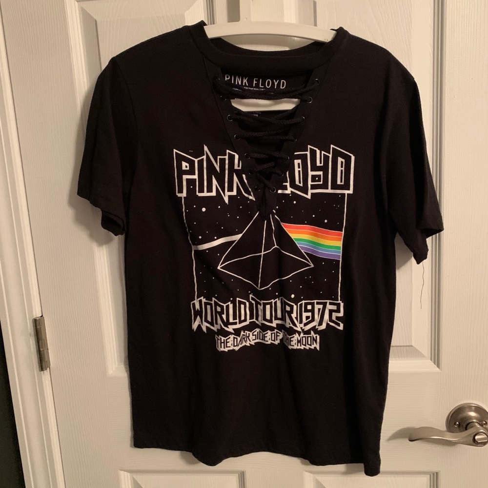 Pink Floyd V neck top